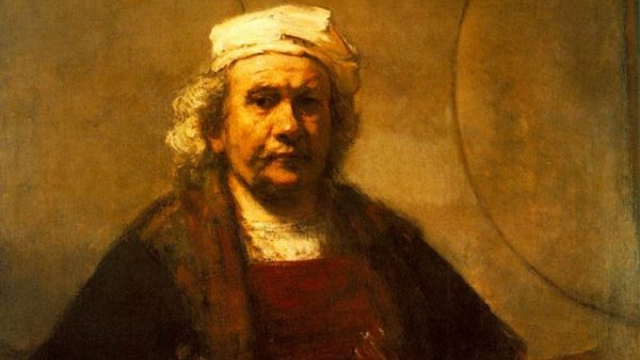 Лицо «Данаи» Рембрандта
