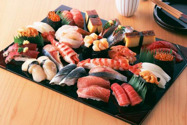 суши и сашими