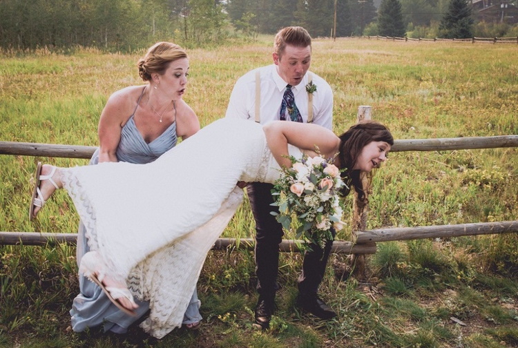 50 не самых удачных свадебных фотоснимков