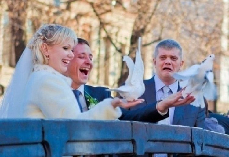 30 забавных свадебных фотографий