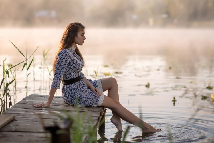 Девушки и вода, 30 нежных фото