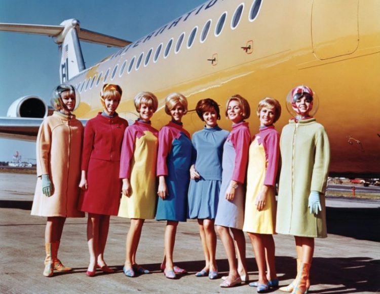 krasivyye styuardessy 1960-kh - 1980-kh godov