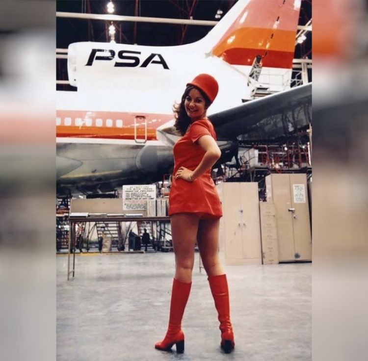 krasivyye styuardessy 1960-kh - 1980-kh godov