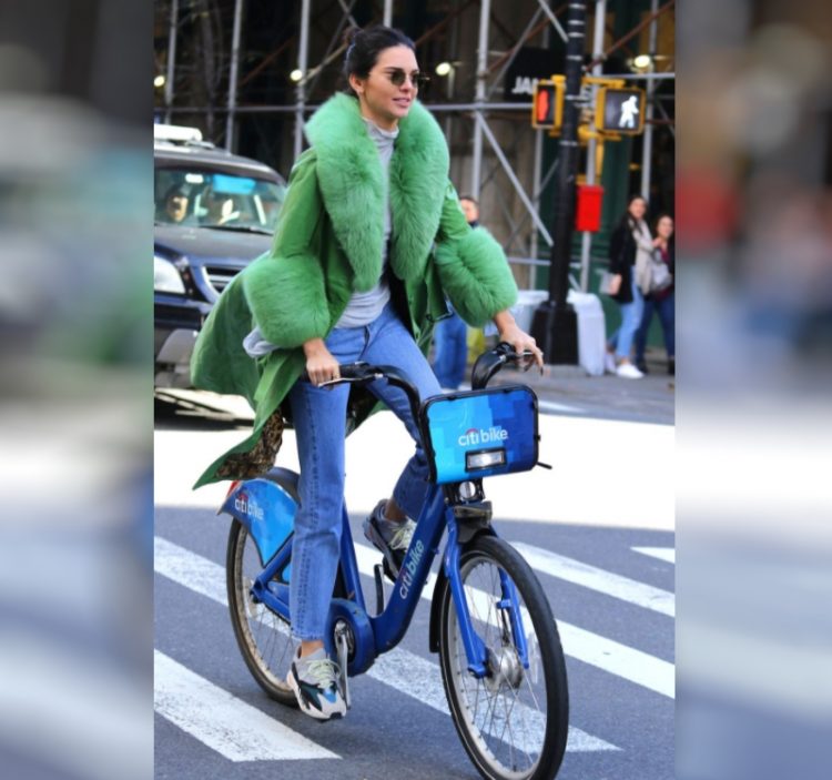 znamenitosti na velosipedakh_Kendall Jenner