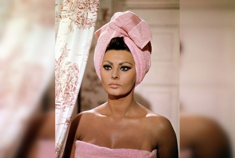 young Sophia Loren