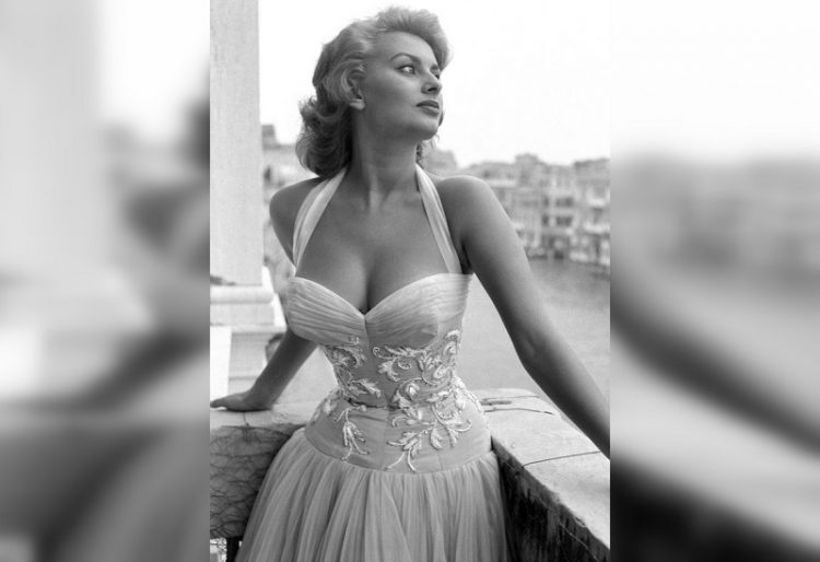 young Sophia Loren