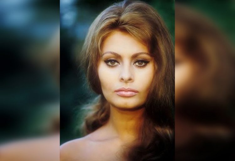 young Sophia Loren