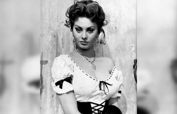 young Sophia Loren