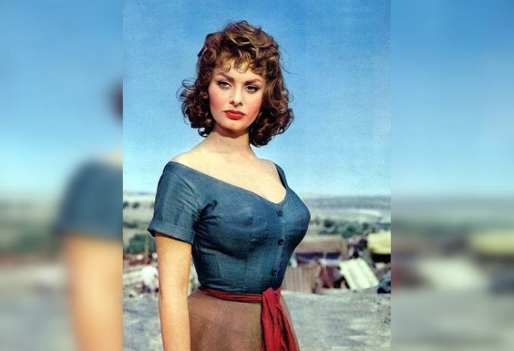 young Sophia Loren