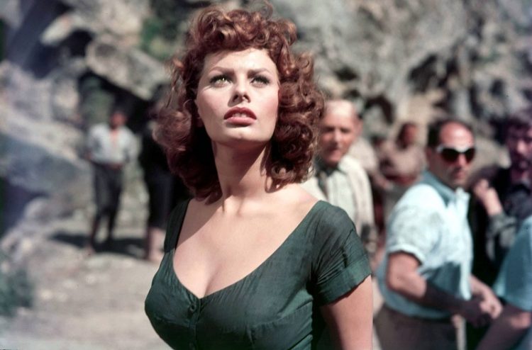 young Sophia Loren