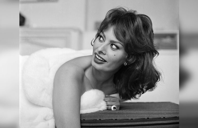 young Sophia Loren