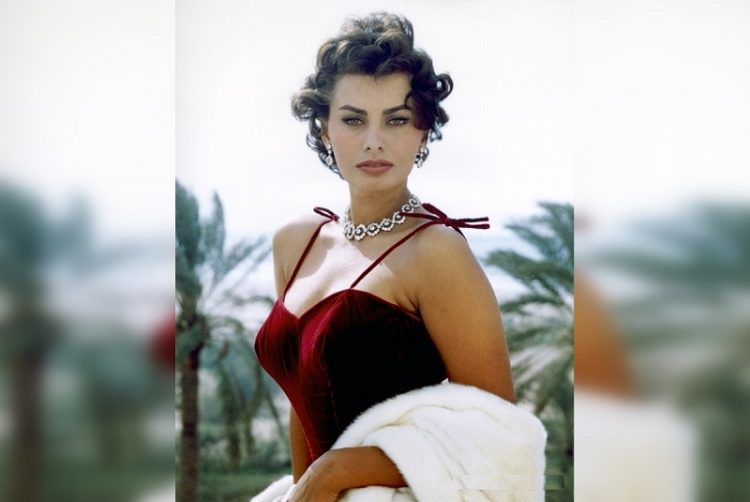 young Sophia Loren