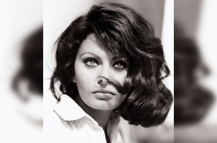 young Sophia Loren