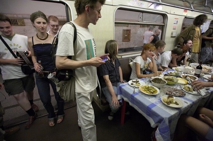 35 фото найдивніших людей у ​​метро